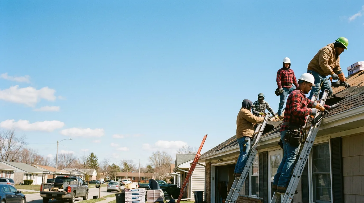 Roofing in Thornfield, MO near me